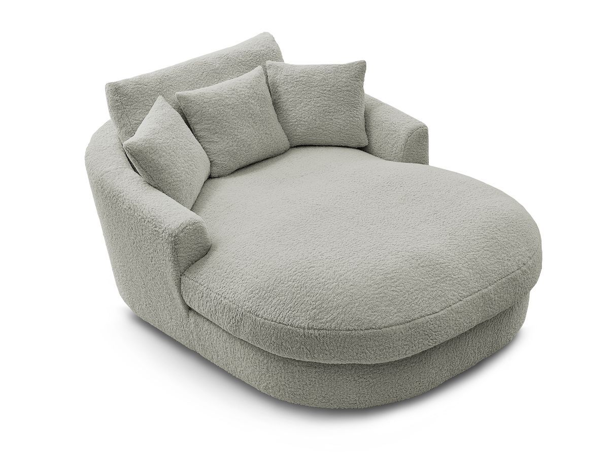 Méridienne BELEM tissu bouclette