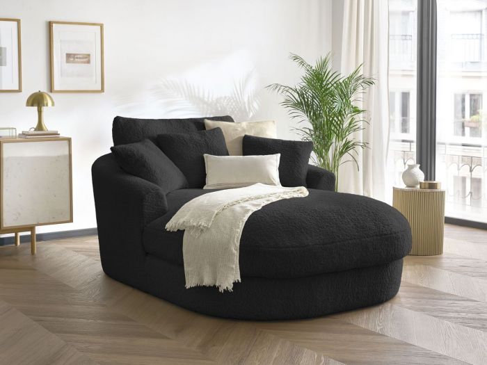 Fauteuil BELEM tissu bouclette