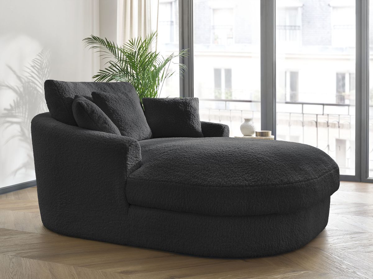 Méridienne BELEM tissu bouclette