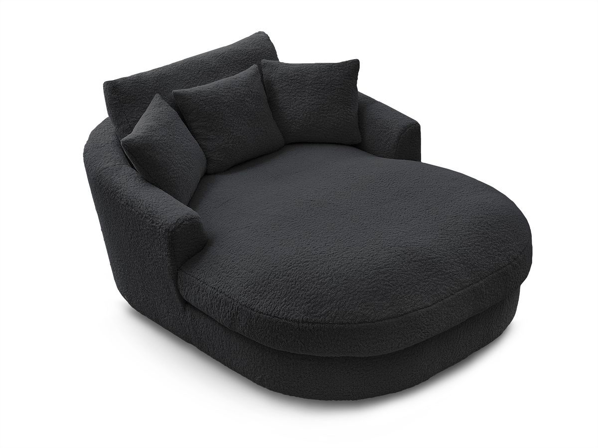Méridienne BELEM tissu bouclette