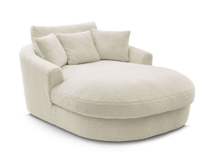 Fauteuil BELEM tissu bouclette