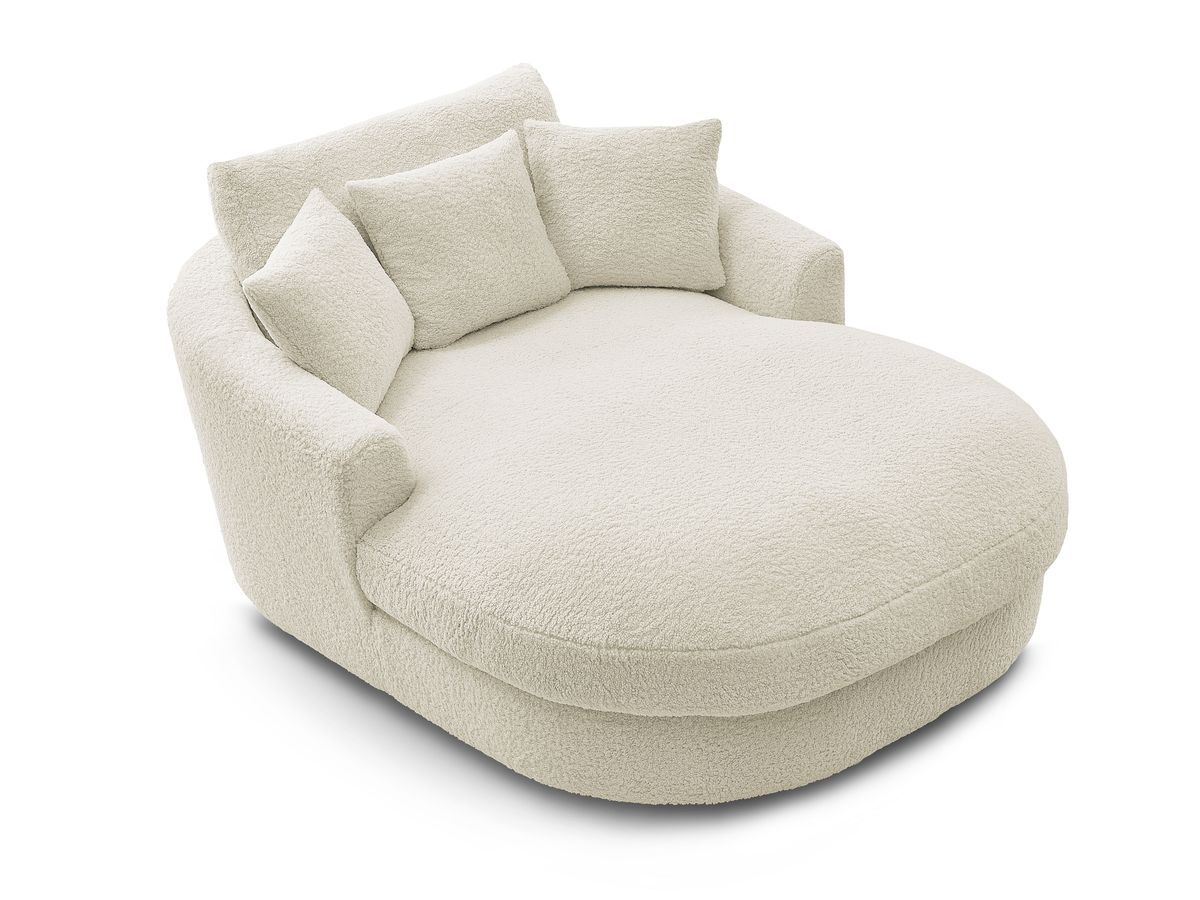 Méridienne BELEM tissu bouclette