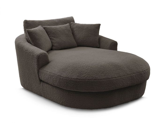 Fauteuil BELEM tissu bouclette