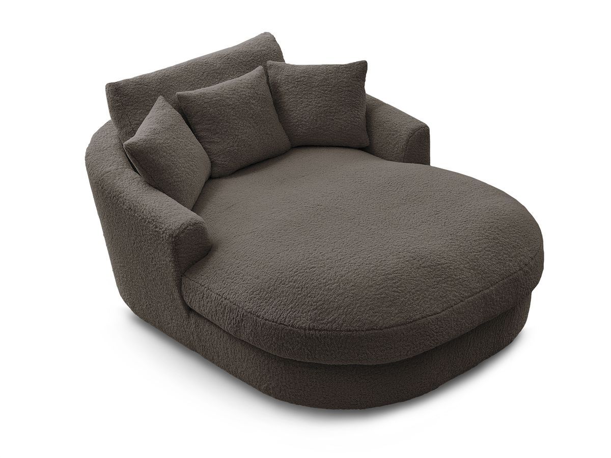 Méridienne BELEM tissu bouclette