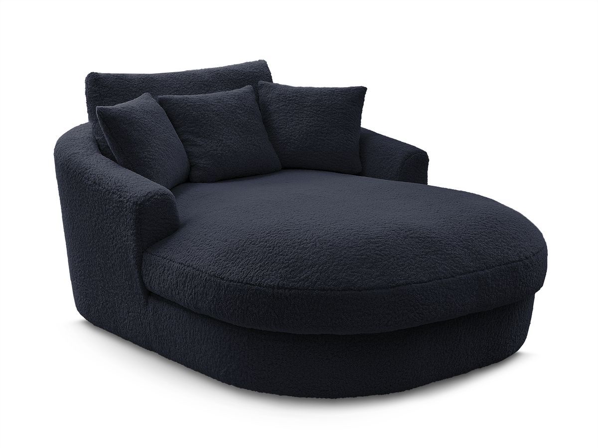 Fauteuil BELEM tissu bouclette