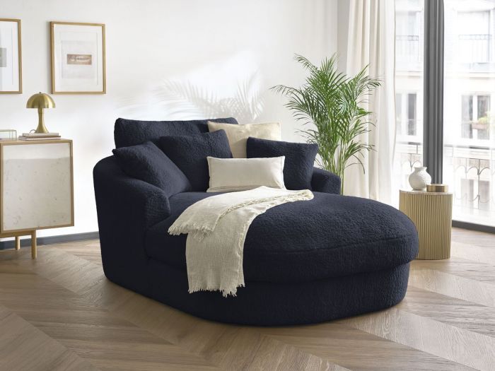 Fauteuil BELEM tissu bouclette
