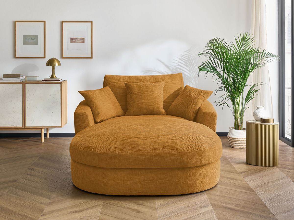 Méridienne BELEM tissu texturé