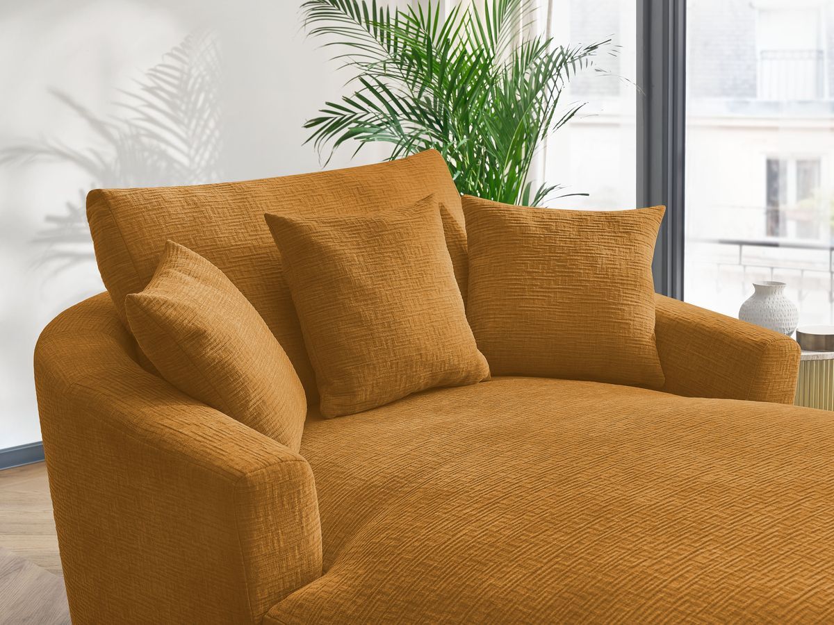 Méridienne BELEM tissu texturé