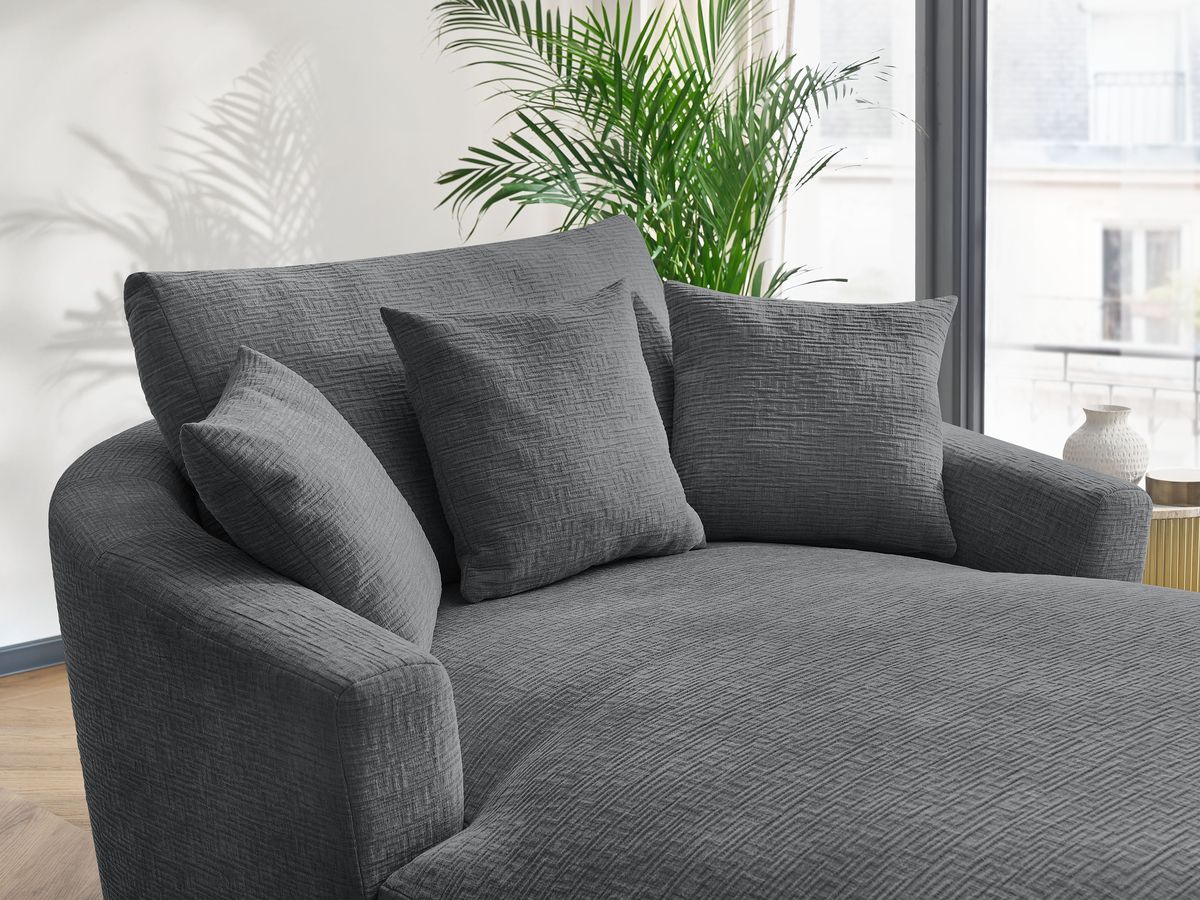 Méridienne BELEM tissu texturé