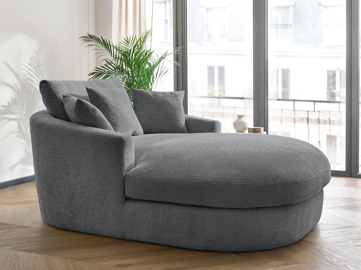 Méridienne BELEM tissu texturé