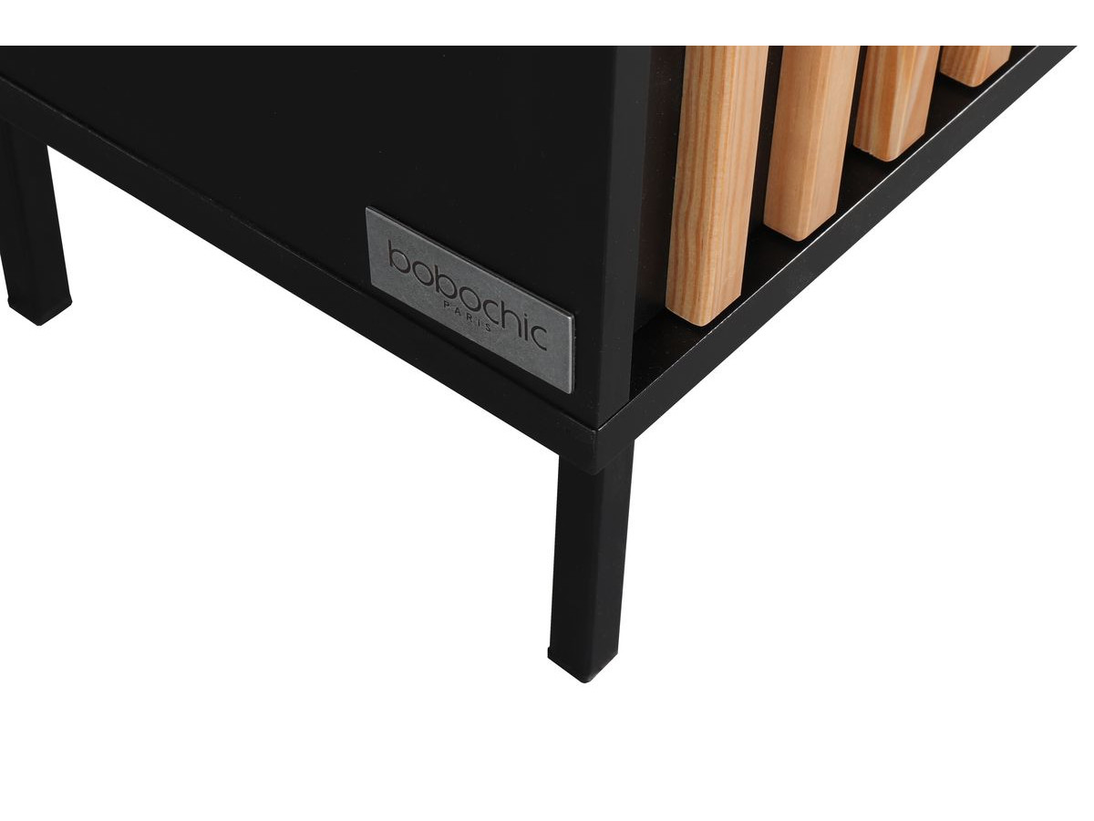 CORNEILLE set met 150 cm dressoir + 134 cm tv-meubel, massief grenen latten