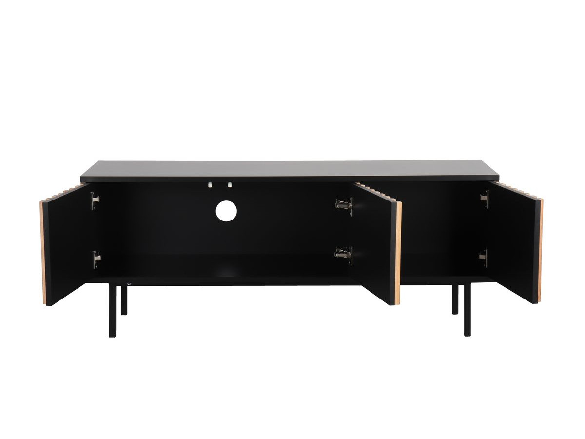 CORNEILLE set met 150 cm dressoir + 134 cm tv-meubel, massief grenen latten
