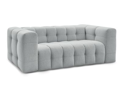 Canapé droit convertible ouverture express 3 places CLOUD tissu lisse