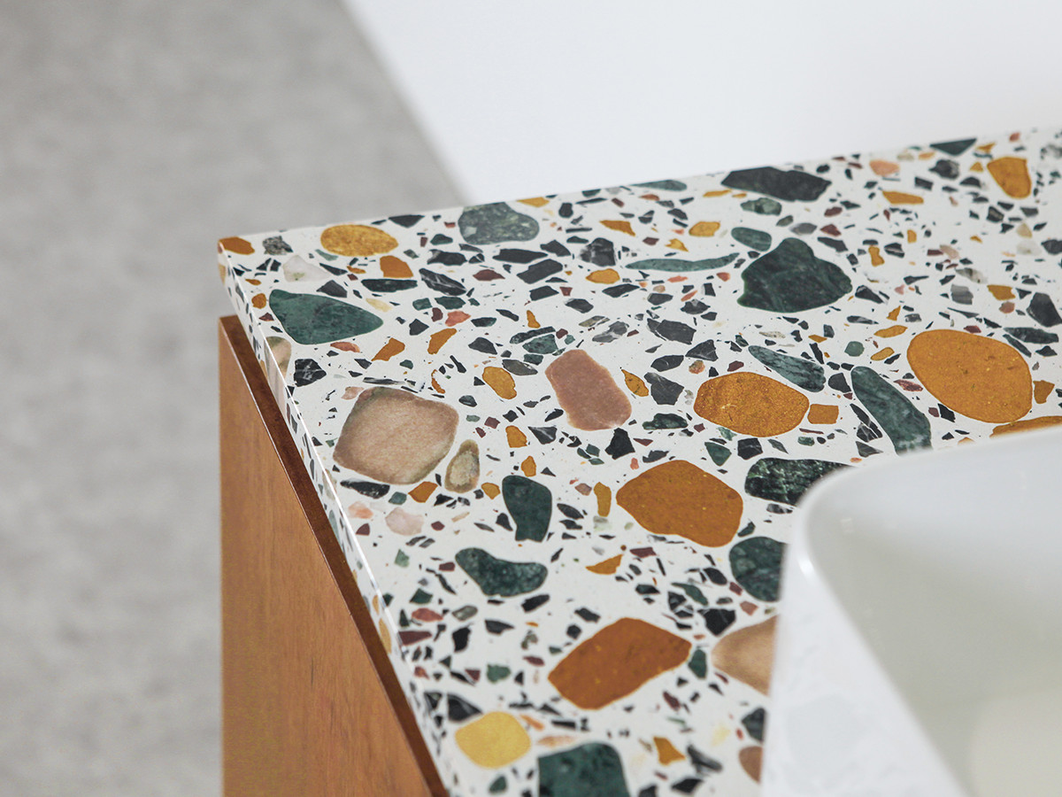 Badkamermeubel 120 cm BARBARA terrazzo