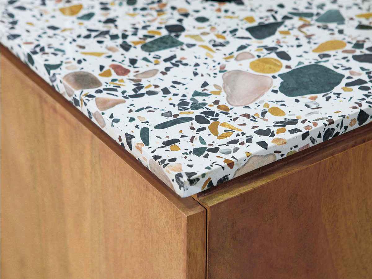 Badkamermeubel 120 cm BARBARA terrazzo