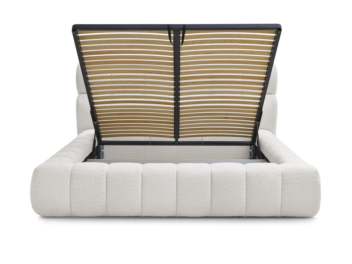 Canapé d'angle fixe EVEREST tissu chiné - Orange - Angle droit - 10 coussins