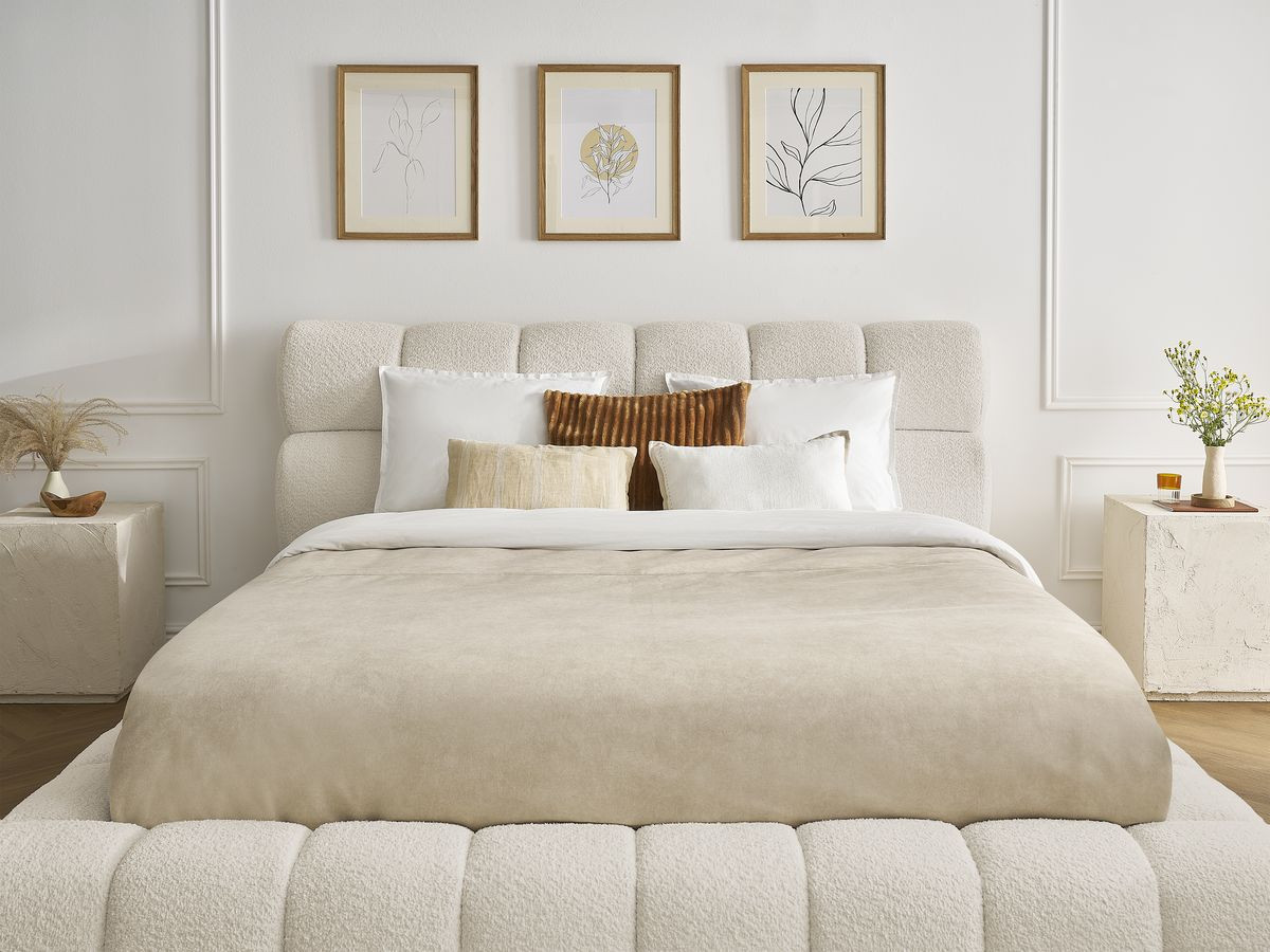 MONT-BLANC opbergbed in badstof