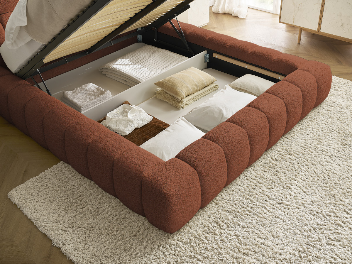 MONT-BLANC opbergbed in badstof