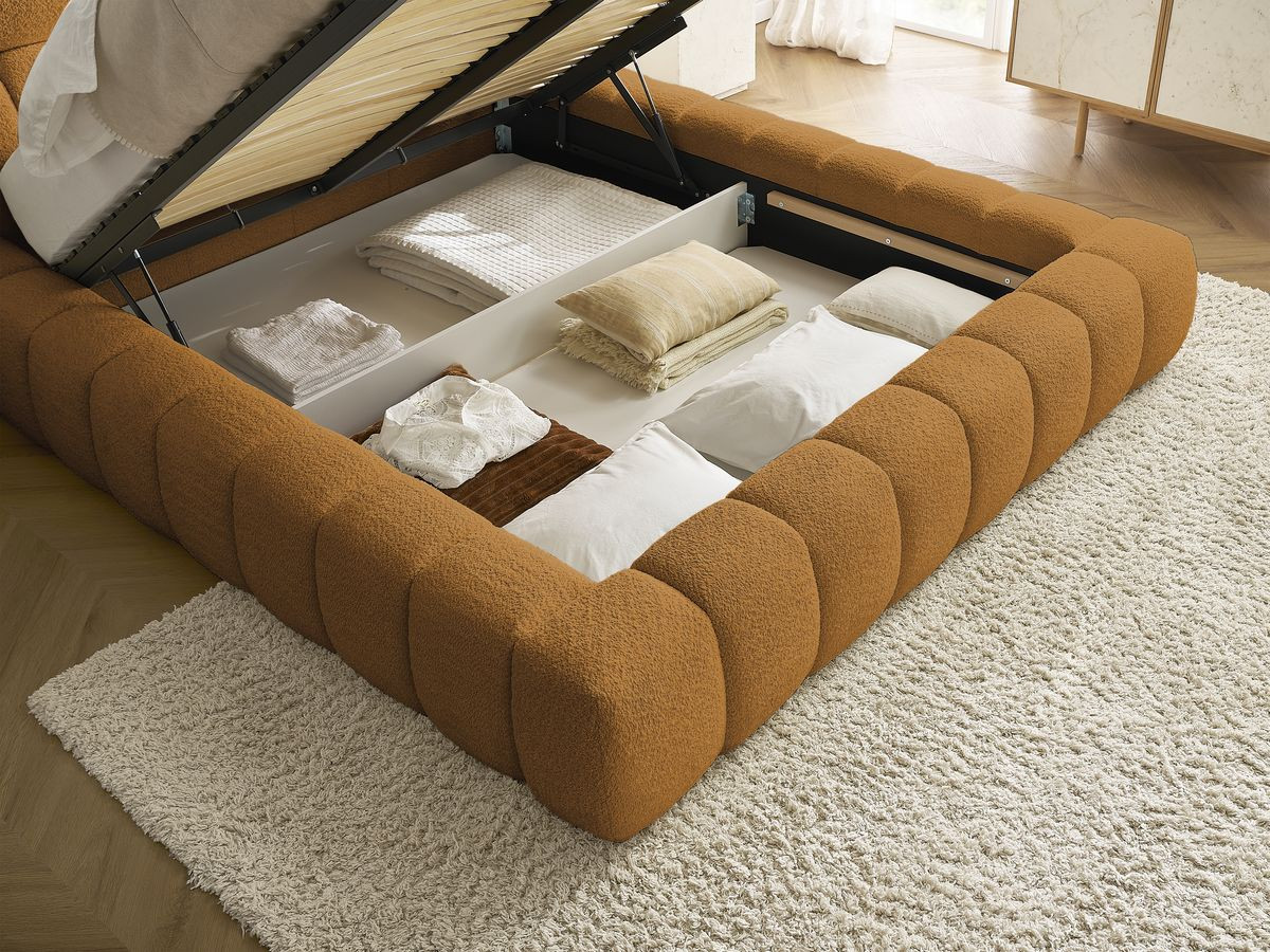MONT-BLANC opbergbed in badstof