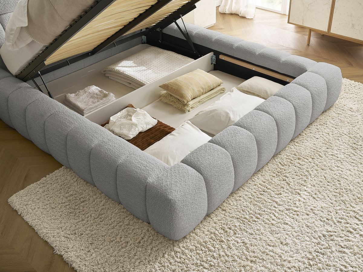MONT-BLANC opbergbed in badstof