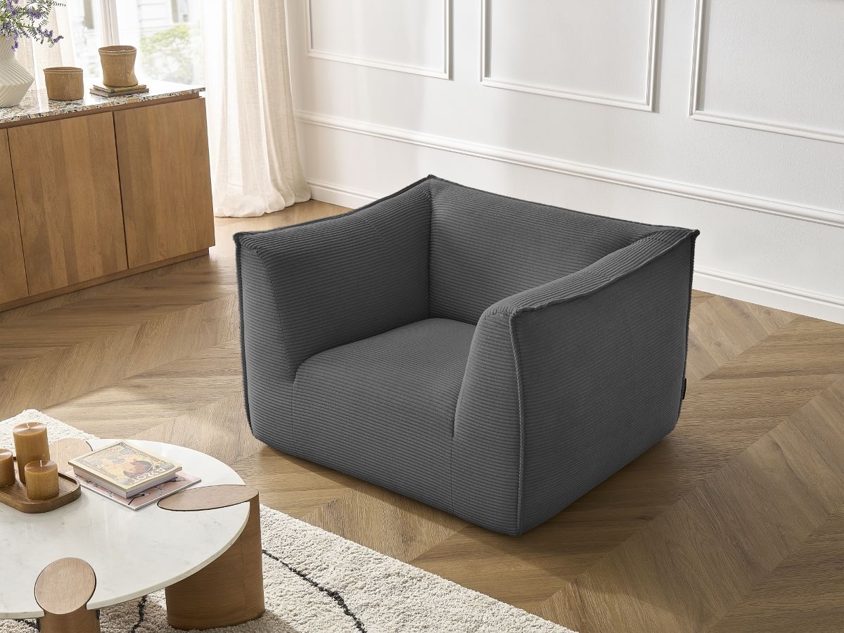 GIORGIA corduroy fauteuil
