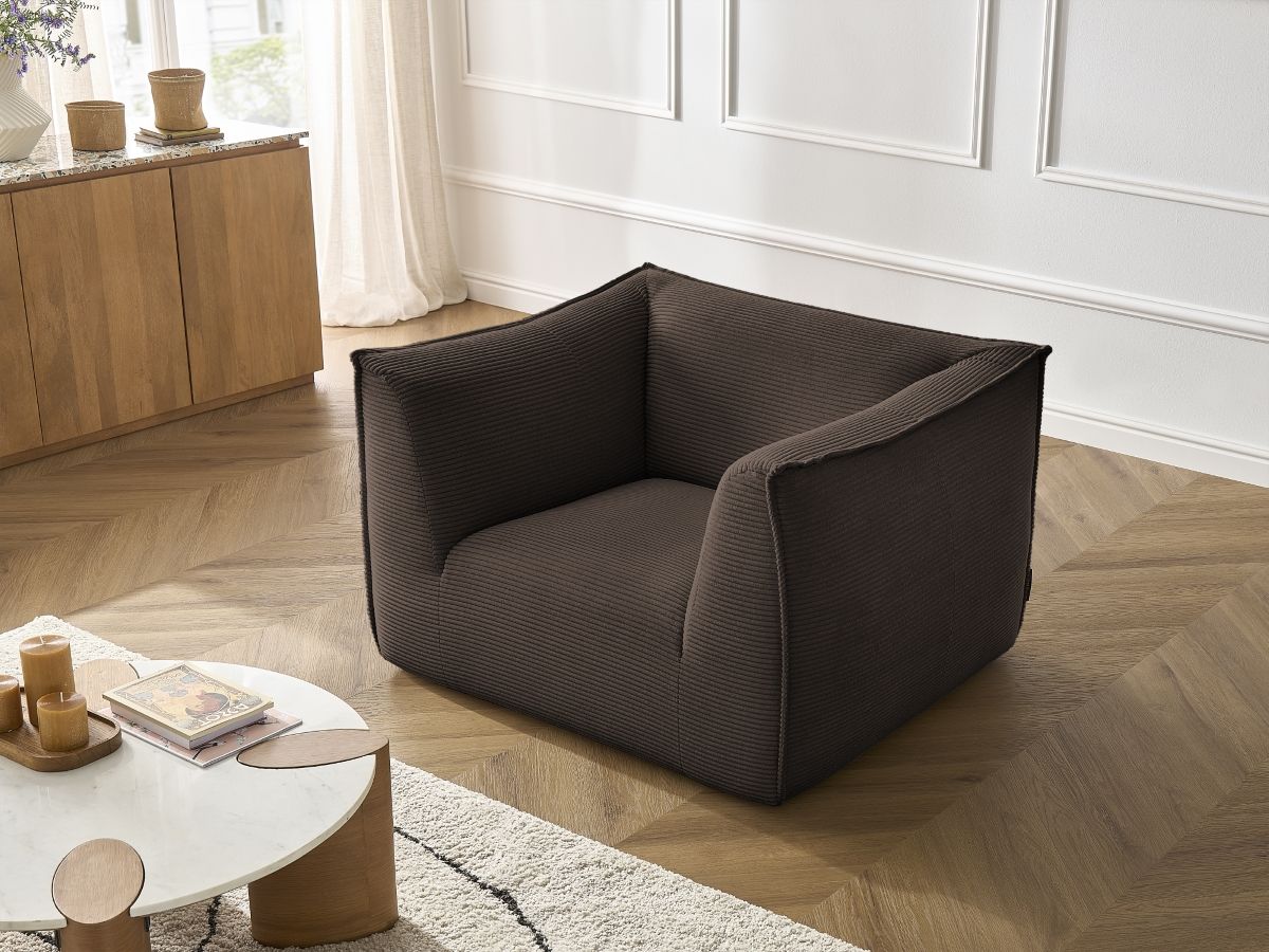 GIORGIA corduroy fauteuil