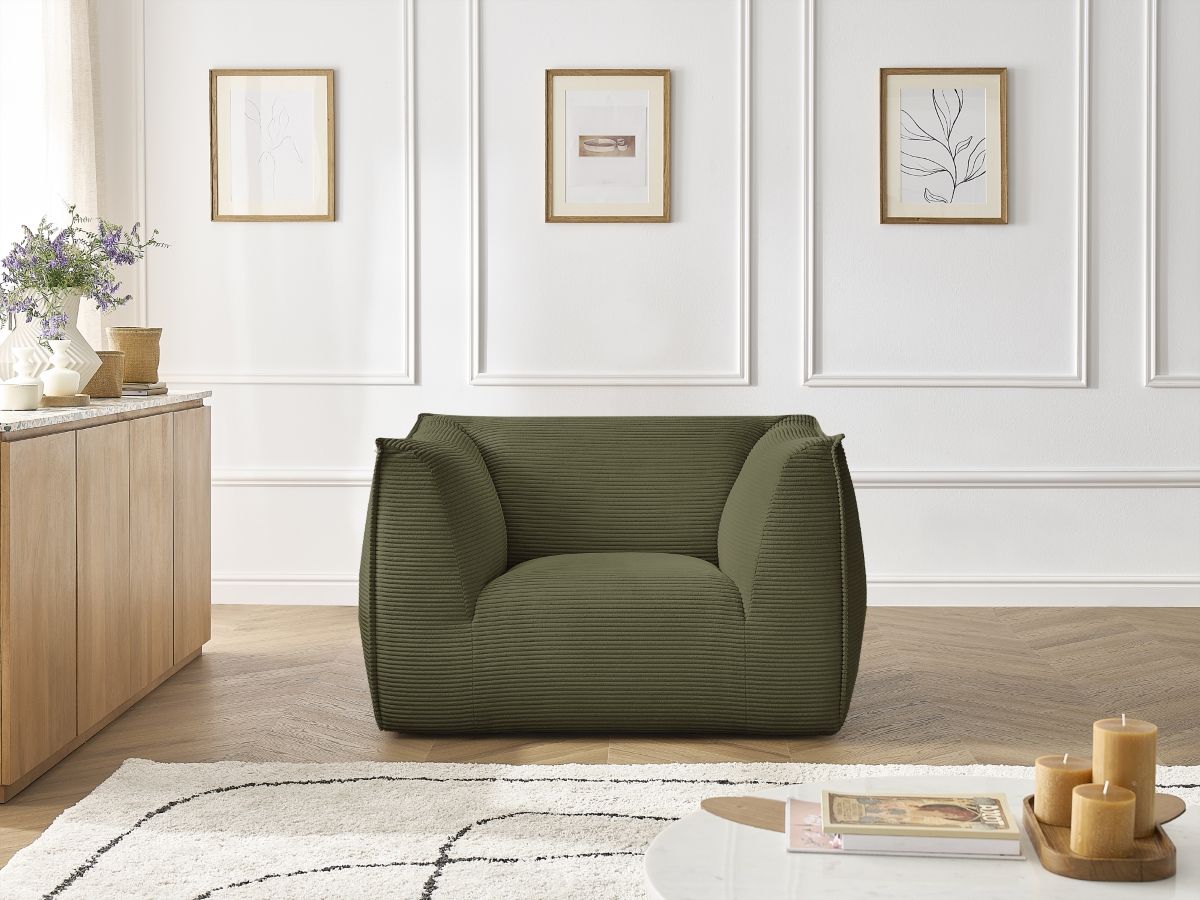 GIORGIA corduroy fauteuil