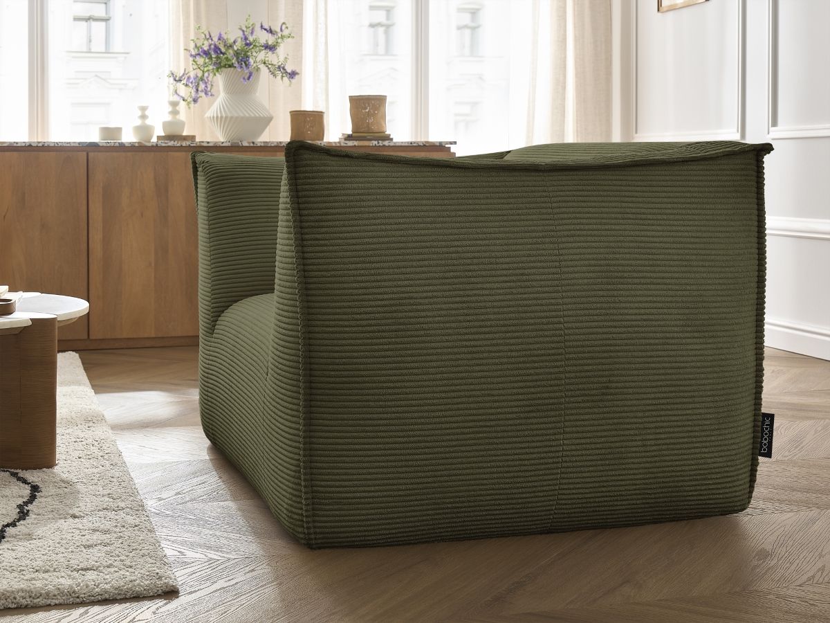 GIORGIA corduroy fauteuil