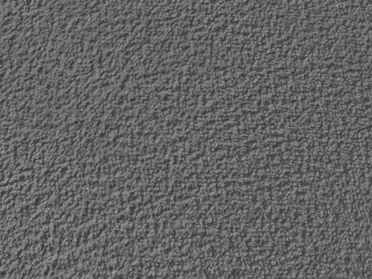 GIORGIA vaste 3-zits rechte bank in badstof