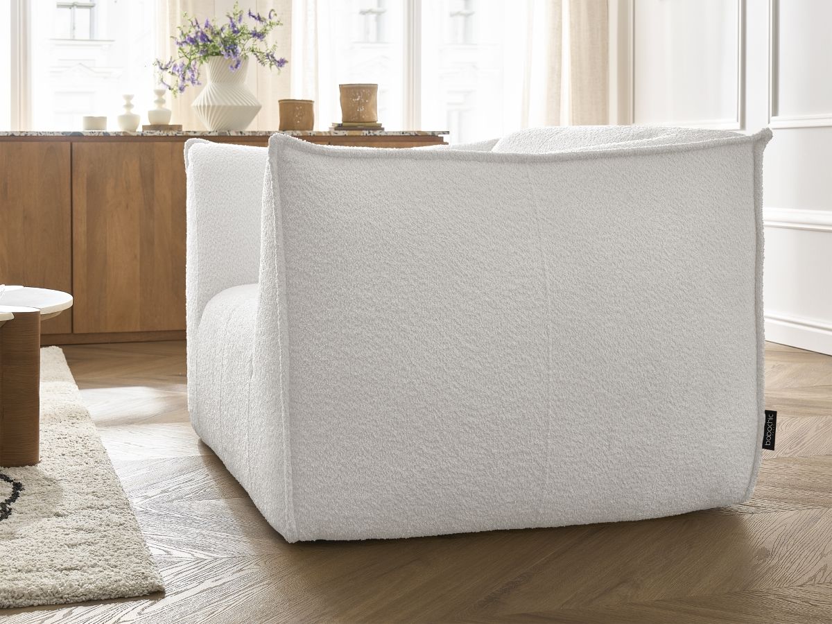 Fauteuil GIORGIA tissu bouclette