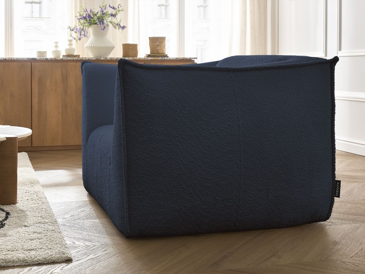 Fauteuil GIORGIA tissu bouclette