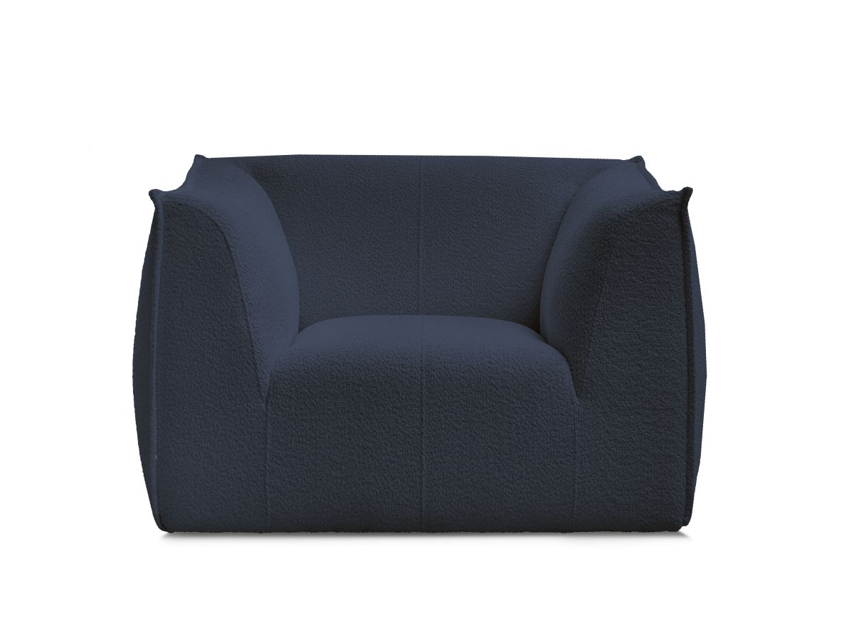 Fauteuil GIORGIA tissu bouclette