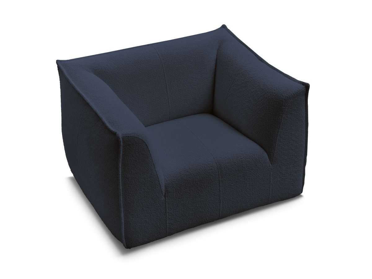 Fauteuil GIORGIA tissu bouclette