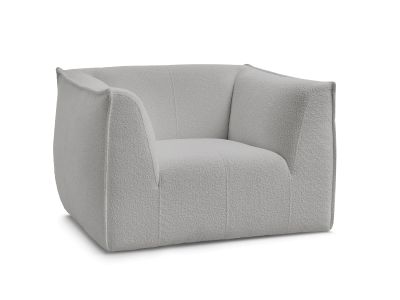 Fauteuil GIORGIA tissu bouclette