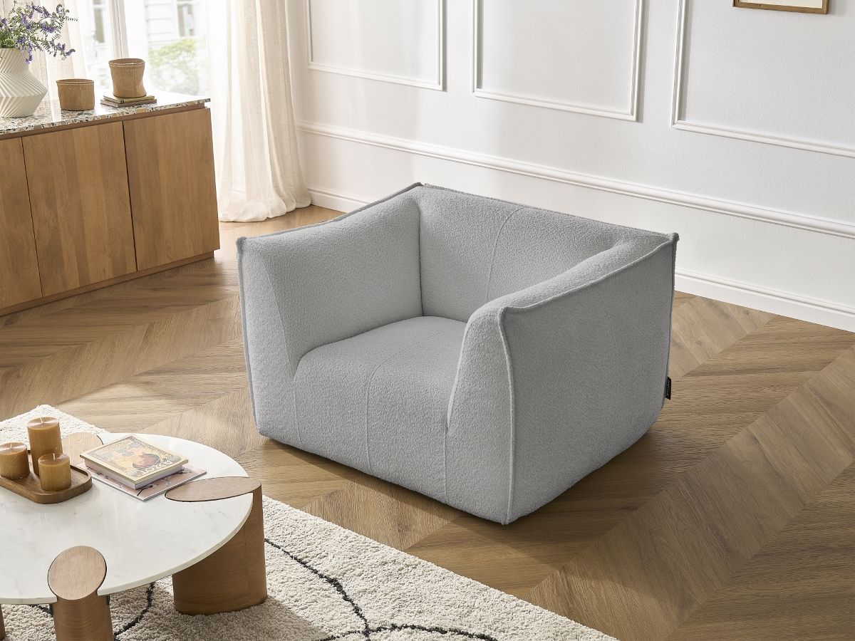 GIORGIA fauteuil in French Terry stof