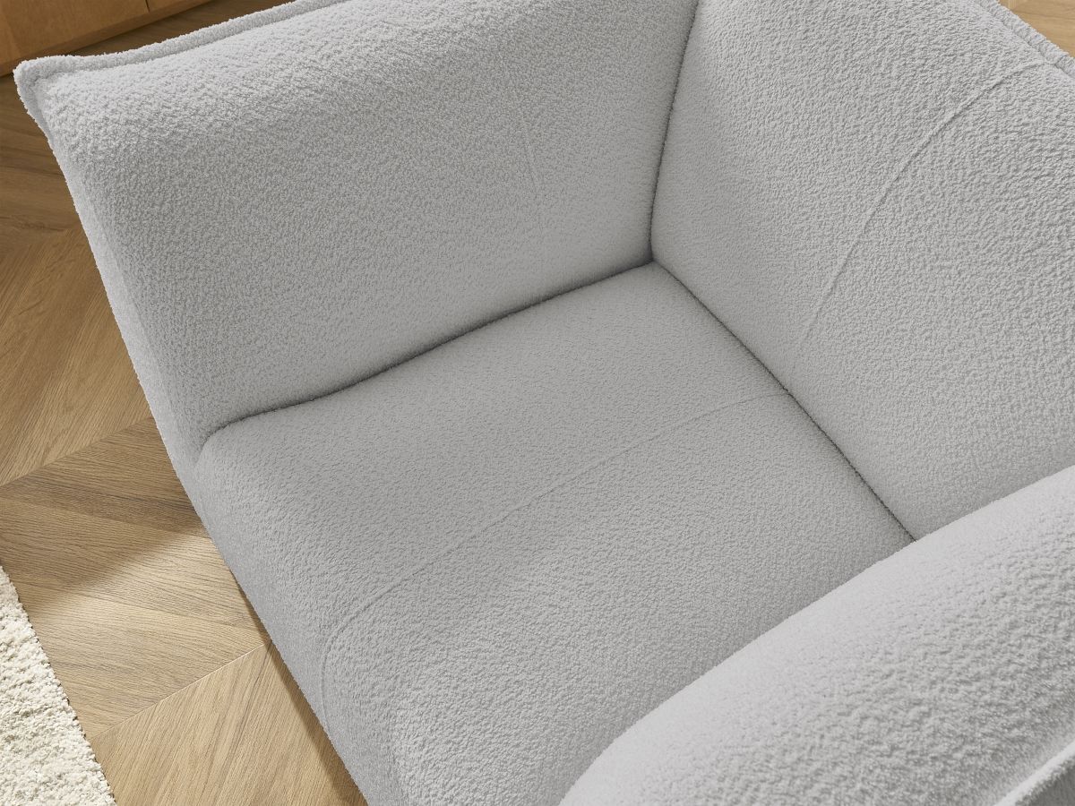 GIORGIA fauteuil in French Terry stof