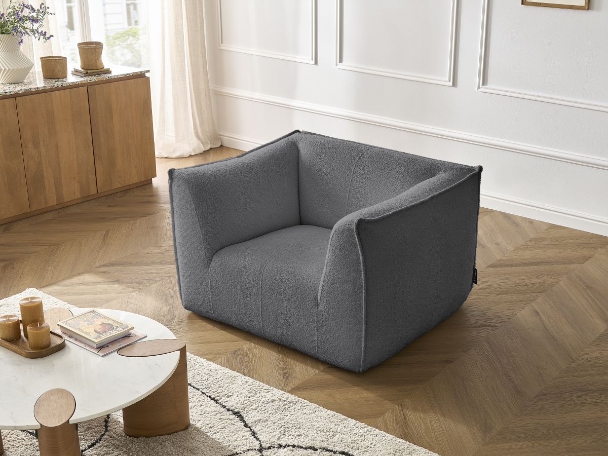 GIORGIA fauteuil in French Terry stof