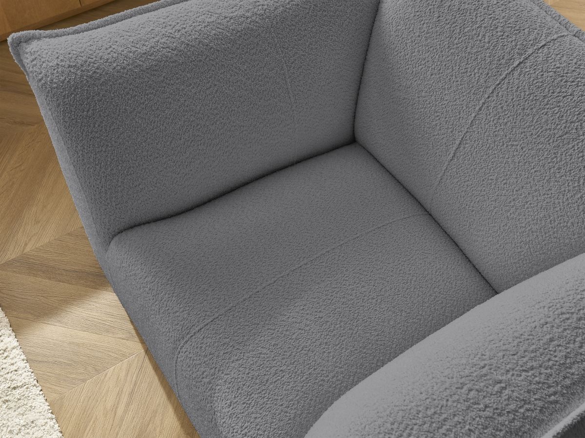 GIORGIA fauteuil in French Terry stof
