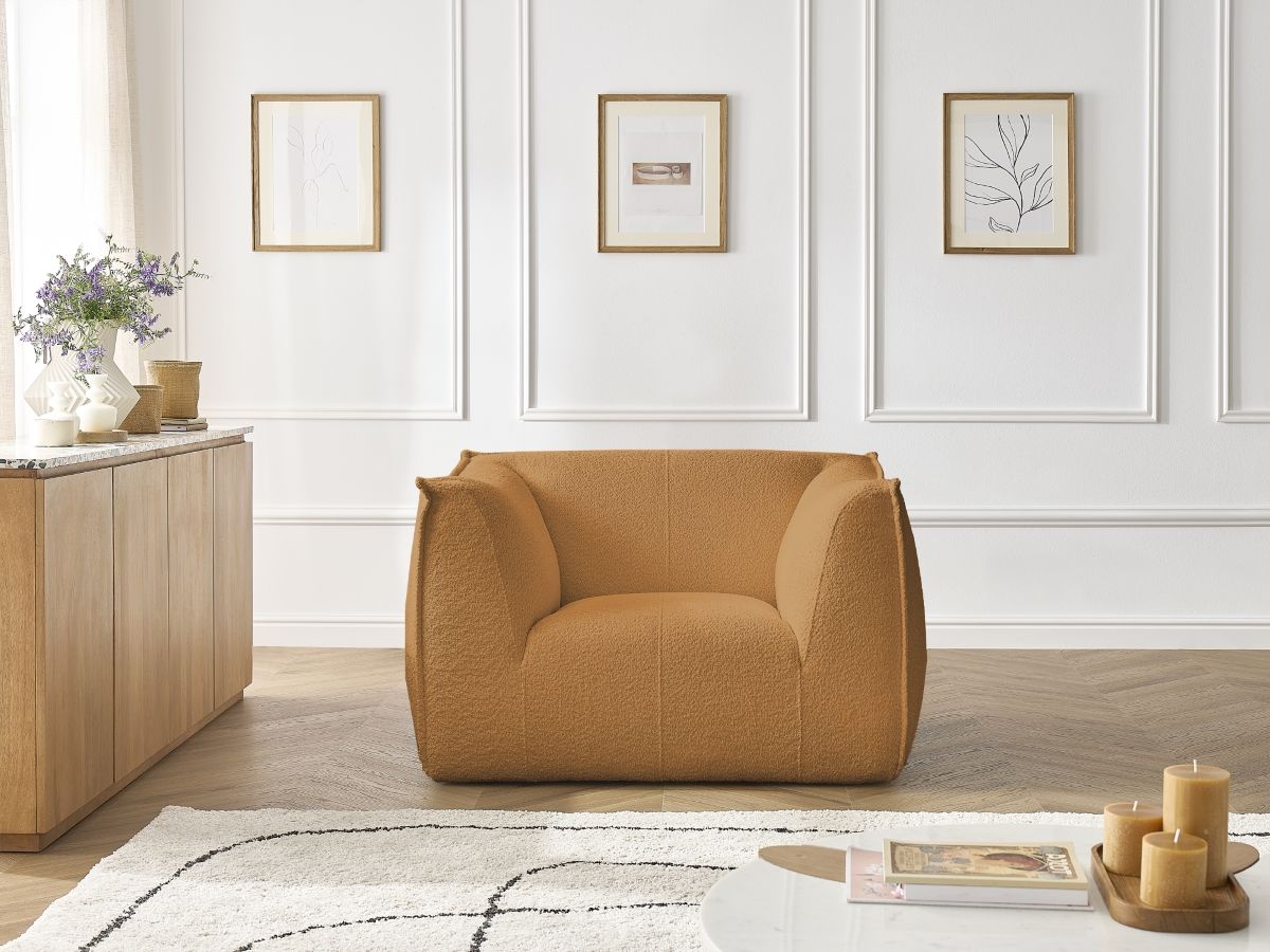 GIORGIA fauteuil in French Terry stof