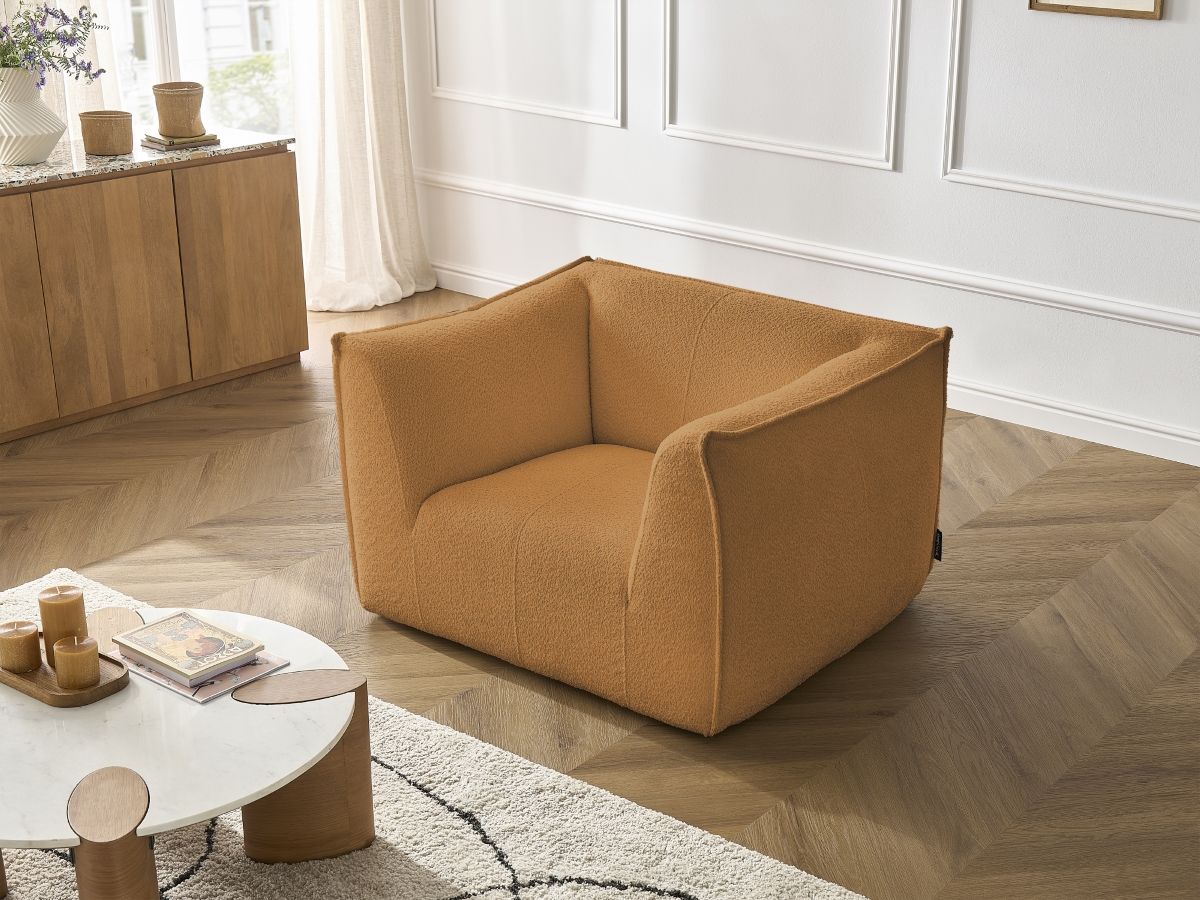 GIORGIA fauteuil in French Terry stof