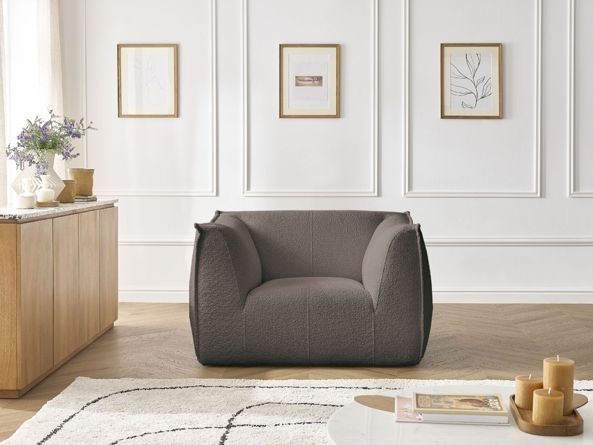 GIORGIA fauteuil in French Terry stof