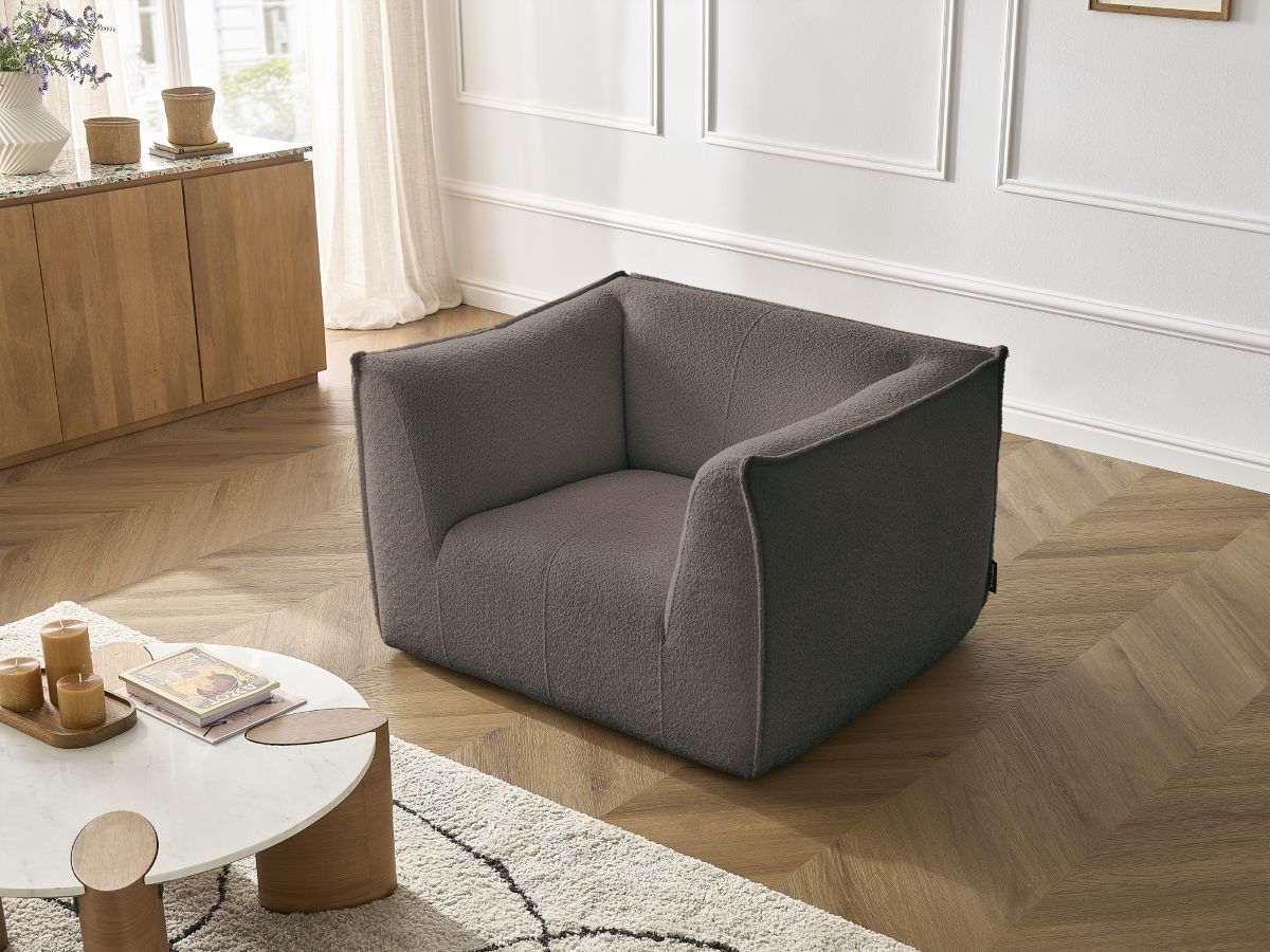 GIORGIA fauteuil in French Terry stof