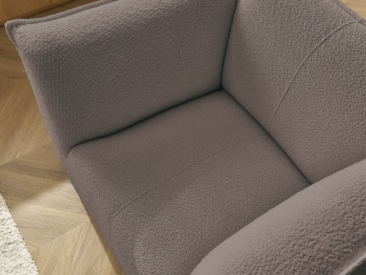 GIORGIA fauteuil in French Terry stof