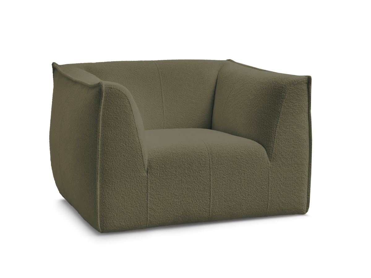 Fauteuil GIORGIA tissu bouclette