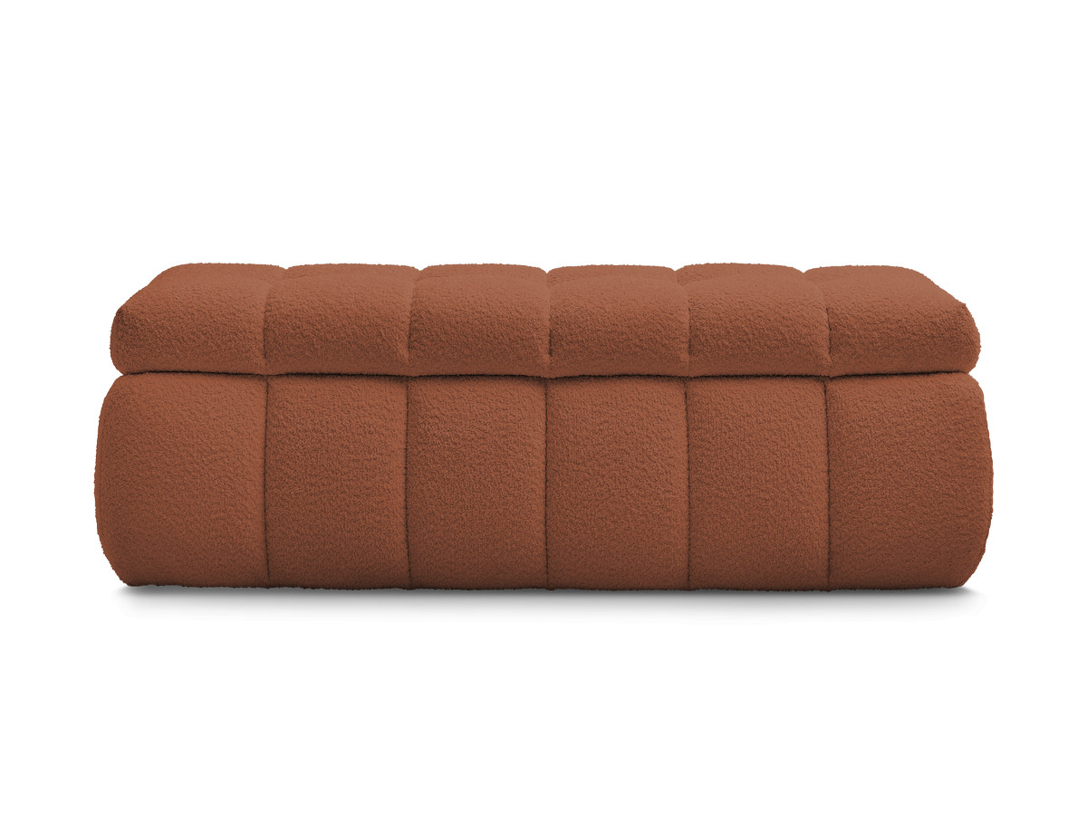 Bout de lit MONT-BLANC tissu bouclette