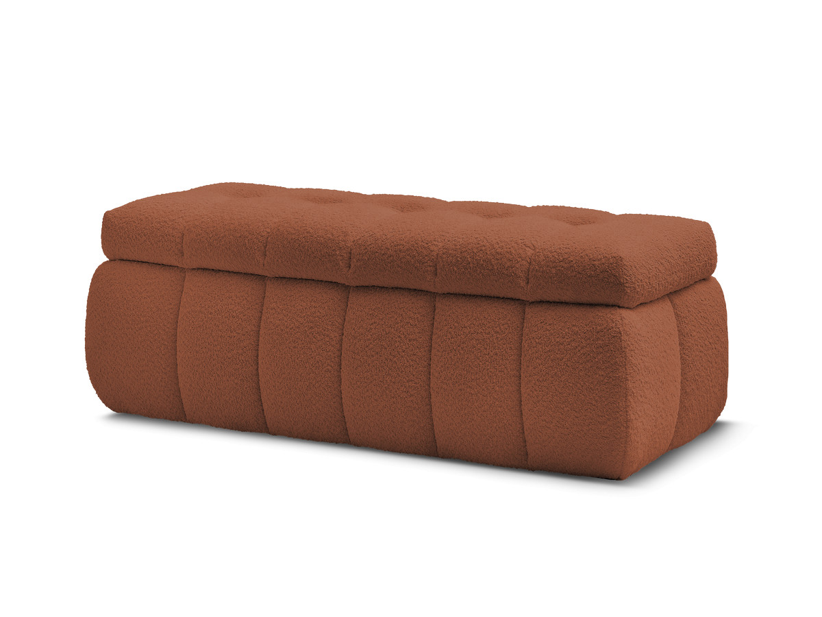 Bout de lit MONT-BLANC tissu bouclette