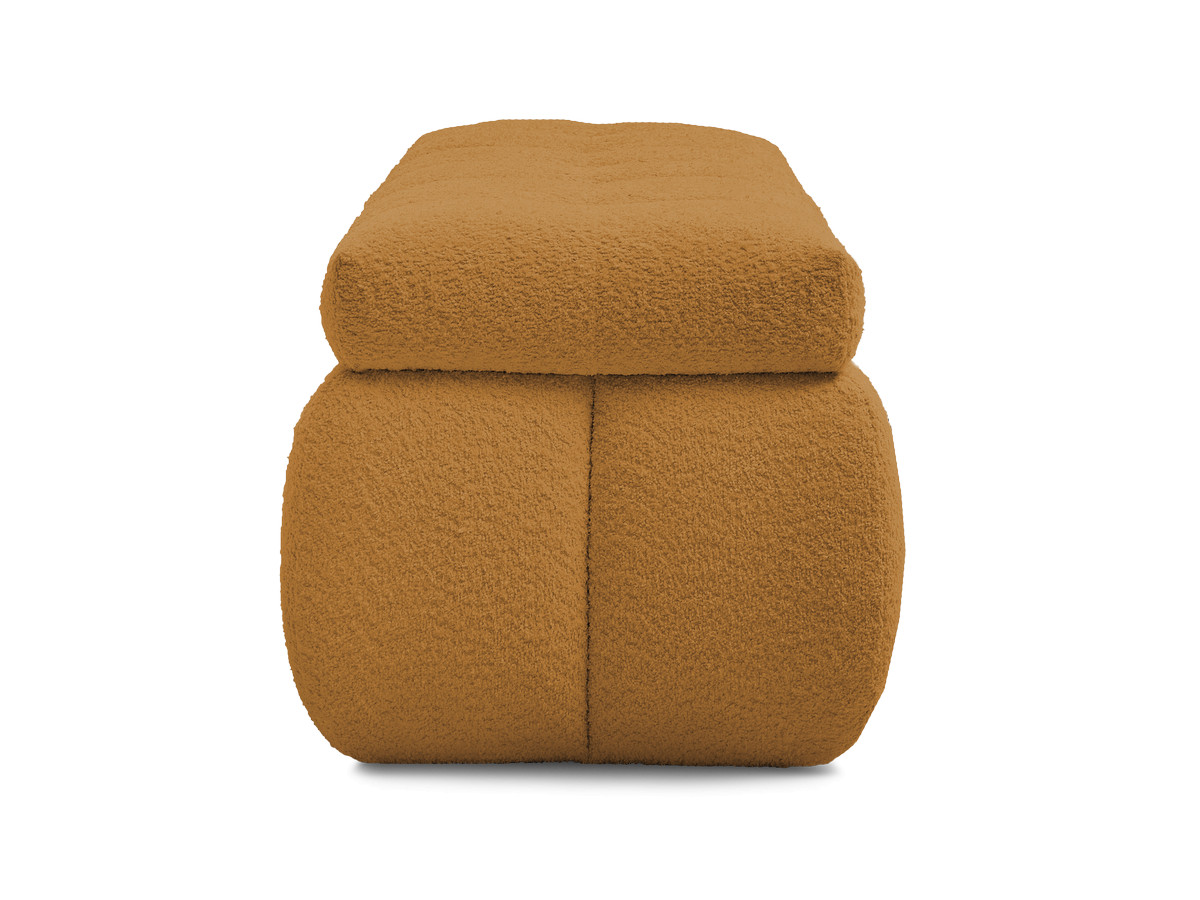 Bout de lit MONT-BLANC tissu bouclette