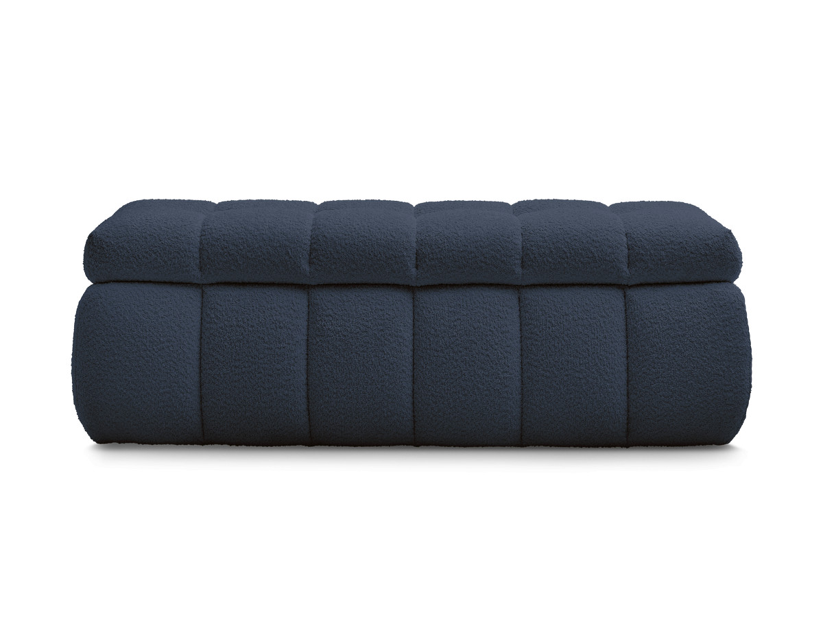 Bout de lit MONT-BLANC tissu bouclette