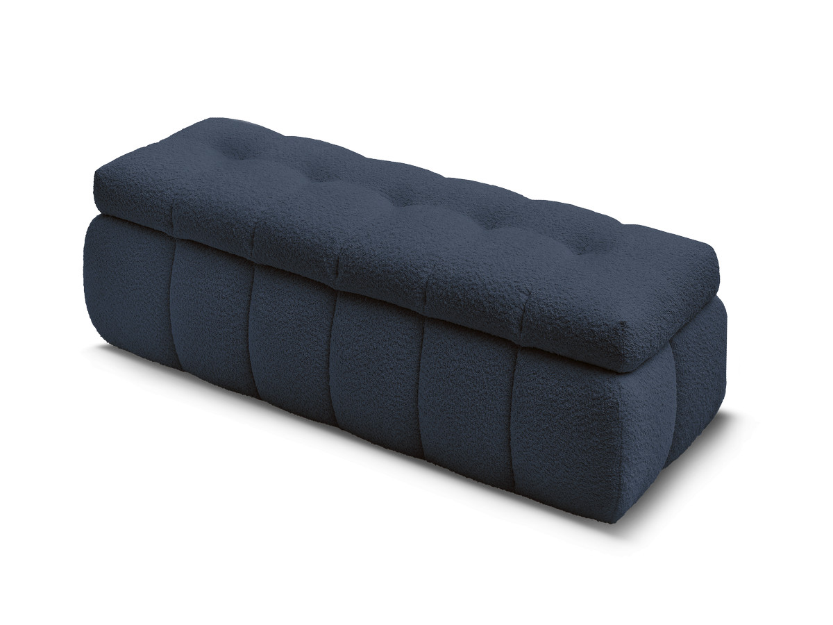 Bout de lit MONT-BLANC tissu bouclette
