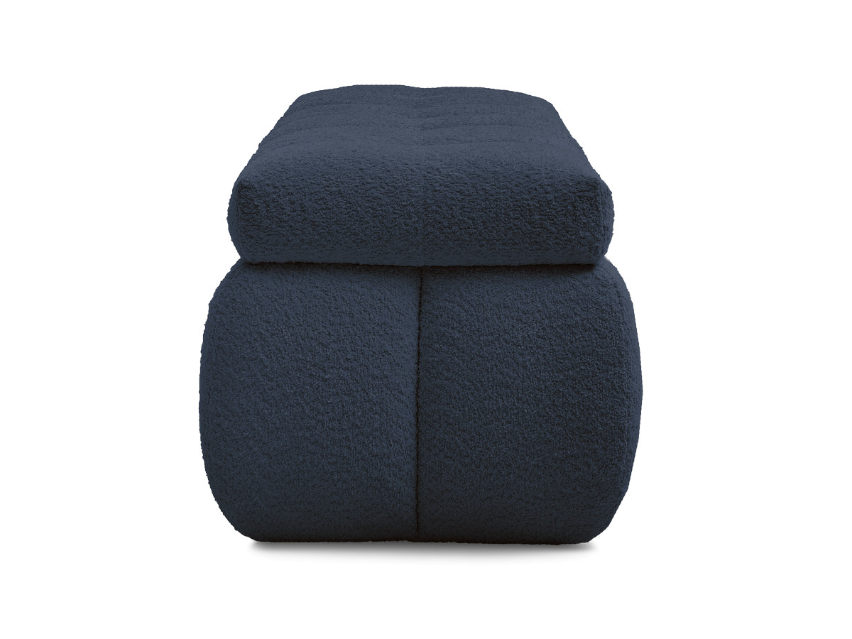 Bout de lit MONT-BLANC tissu bouclette